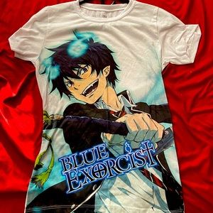 Blue exorcist t shirt